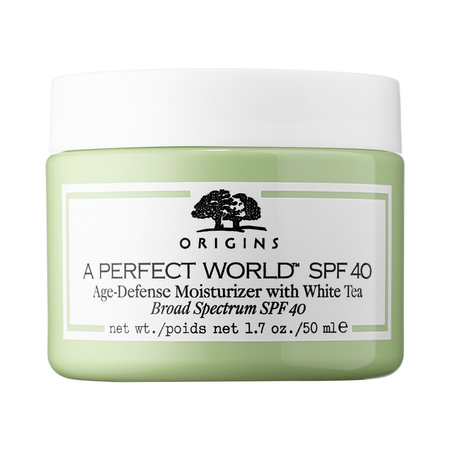 

Увлажняющий крем A Perfect World SPF 40 с защитой от старения и экстрактом белого чая Origins, 1.7 oz/50 mL