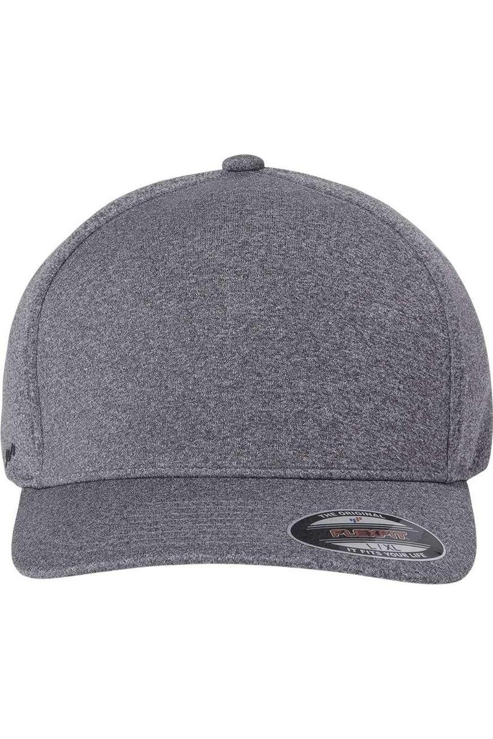 

Меланжевая кепка Flexfit Unipanel, цвет melange heather