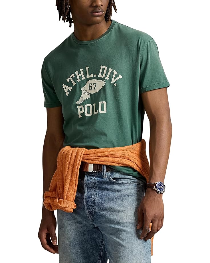 

Мужская футболка Polo Ralph Lauren Classic Fit Logo Jersey, Washed Forest