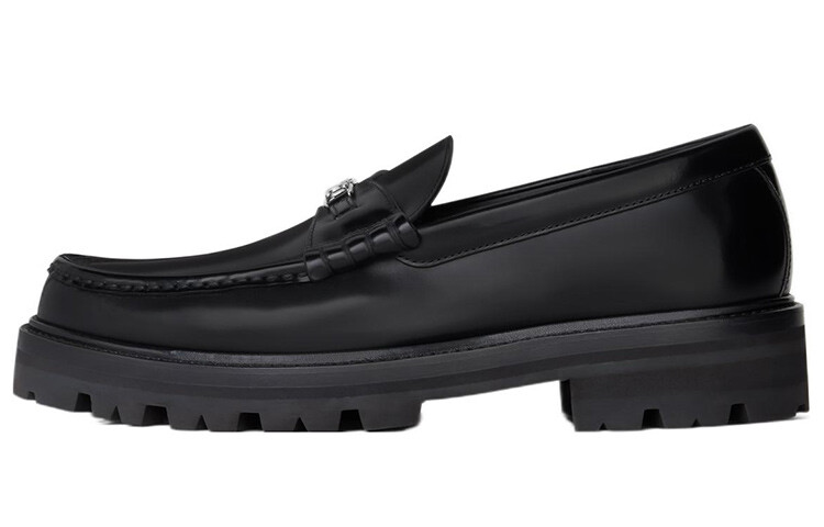 

Туфли-лоферы Margaret Triomphe Chunky Loafer «Chain - Black Silver» Celine