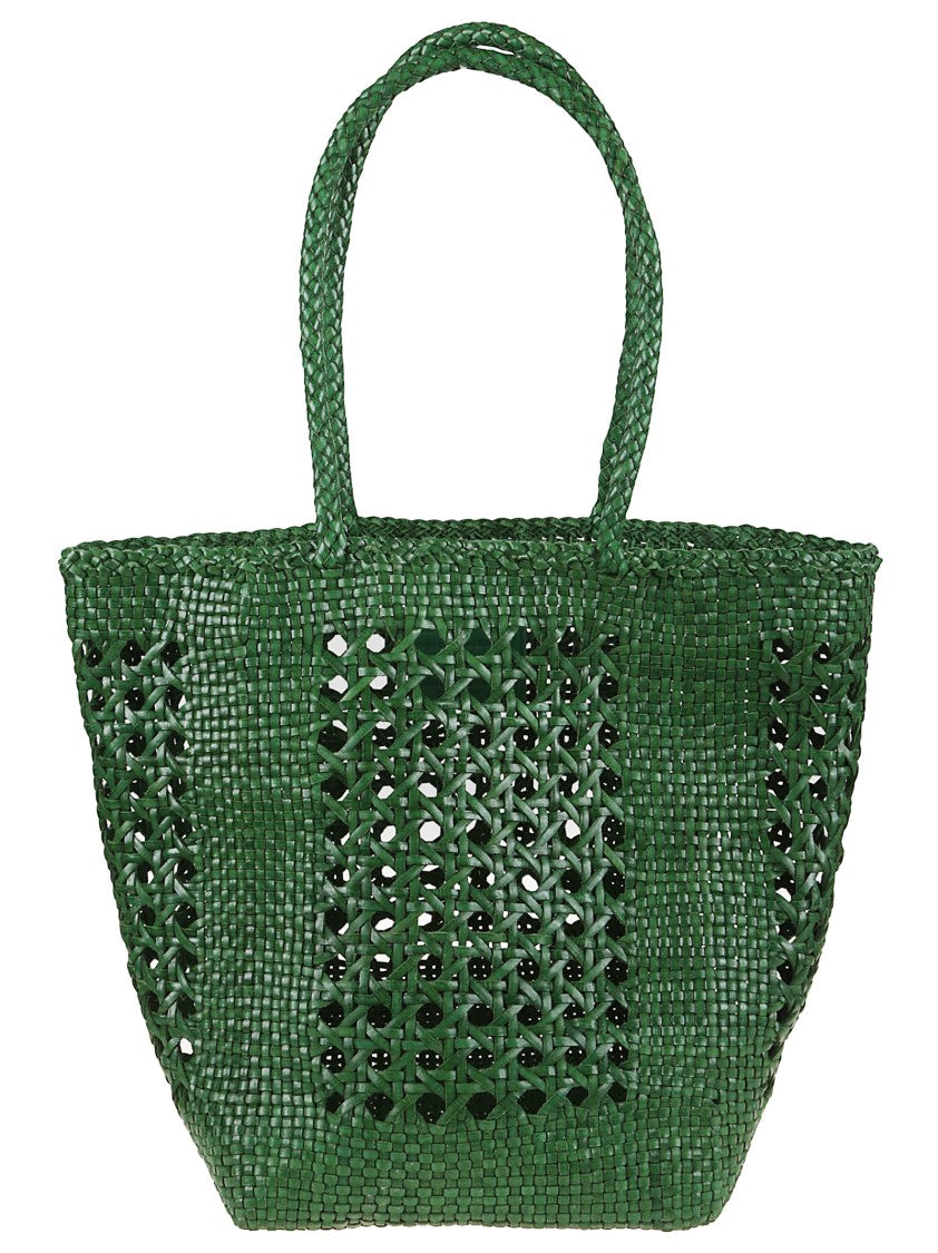 

Сумка Open Cannage Weave Basket Dragon, зеленый