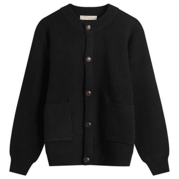 

Круглый кардиган из толстой шерсти Frizmworks, черный