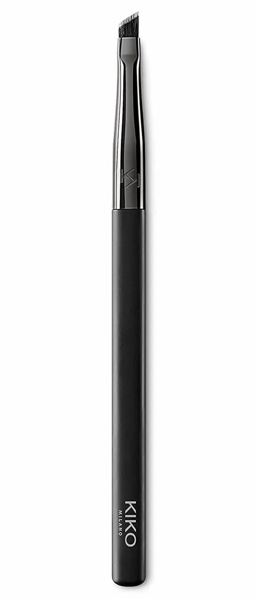 Кисть для подводки глаз KIKO Milano Eyes 62 со скошенными краями | Кисть со скошенными краями и синтетическими волокнами для нанесения подводки для глаз, Black