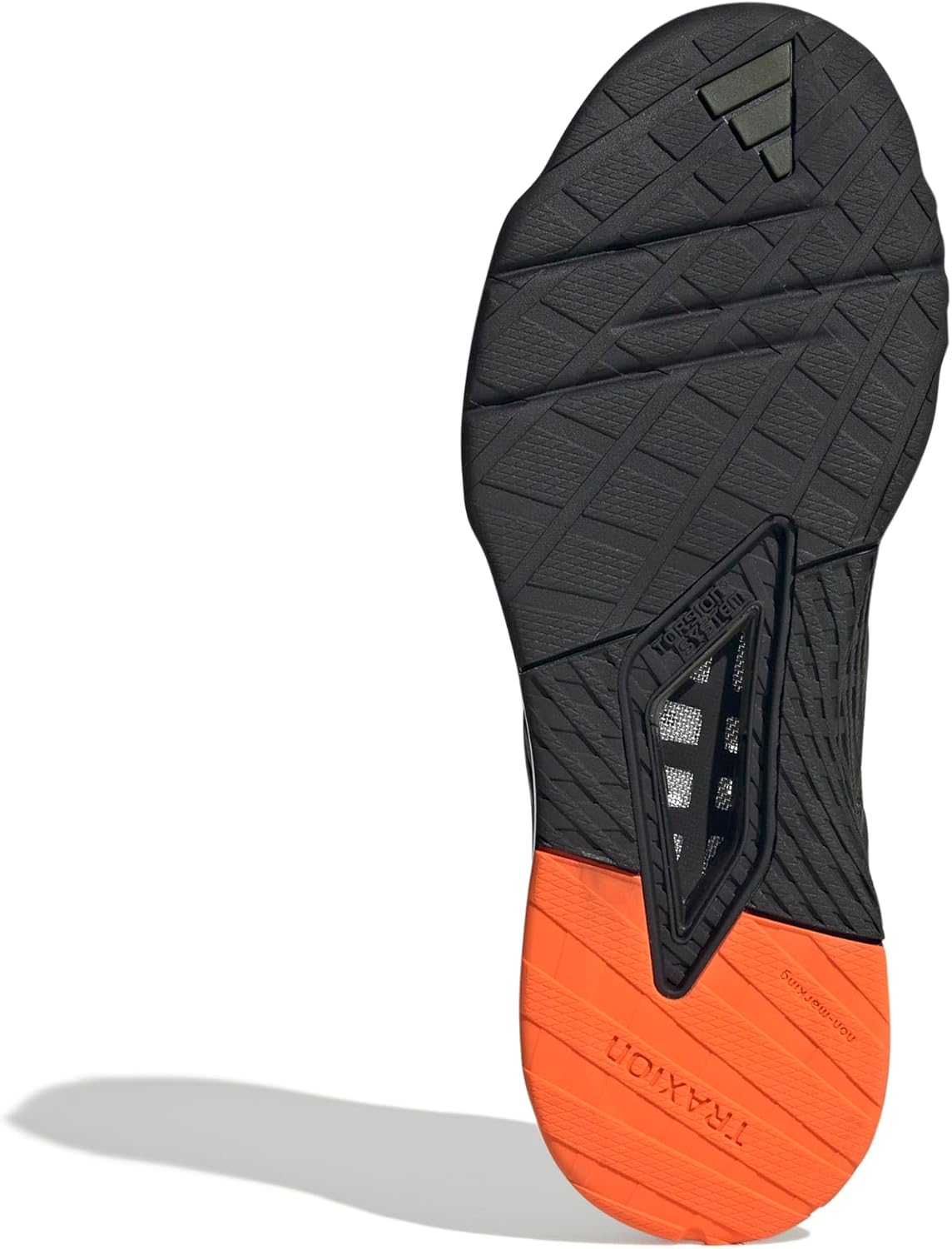 Кроссовки Adidas Unisex-Adult Dropset 3, черный/оранжевый — фото 3