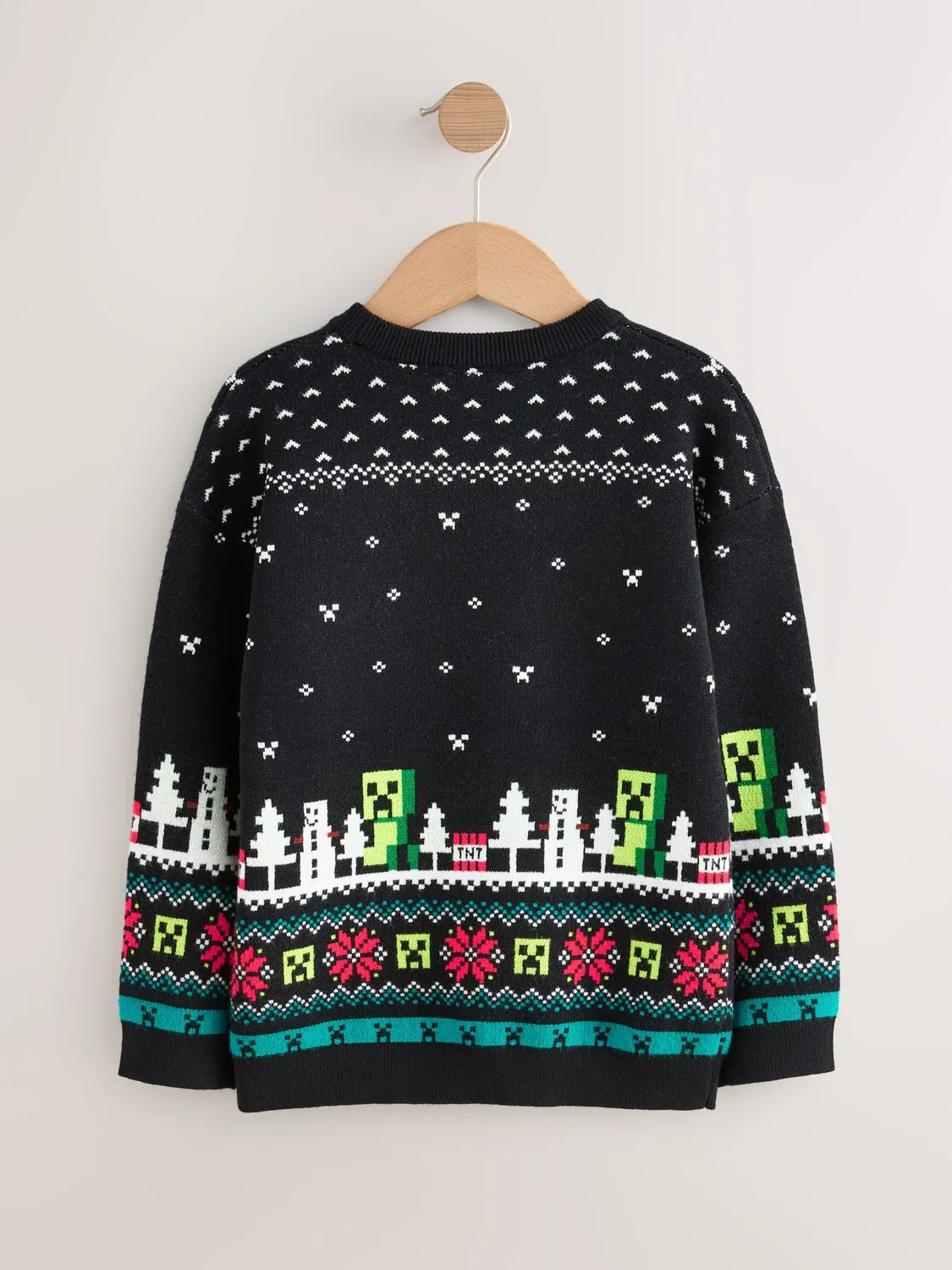 Свитер 'Christmas' Next, Black — фото 2