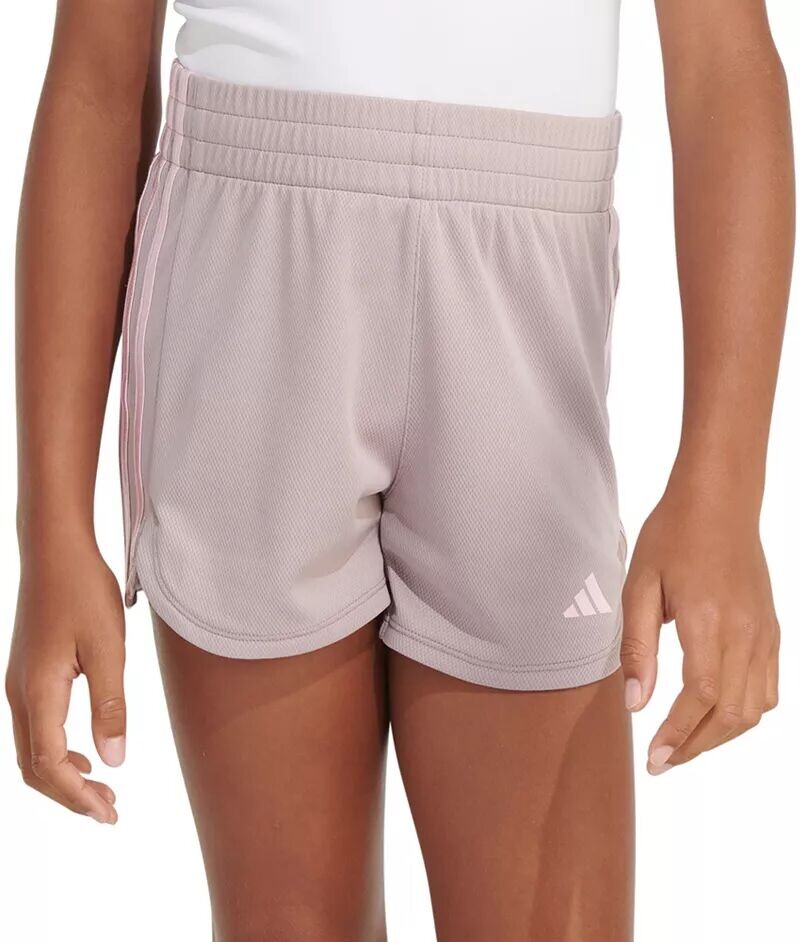 

Adidas Сетчатые шорты Pacer с 3 полосками и эластичным поясом для девочек