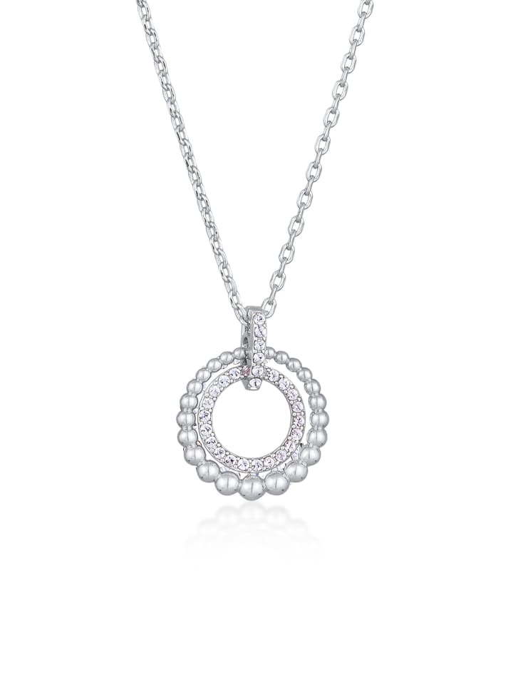 

Elli Колье с латунным шариком в серебряной оправе