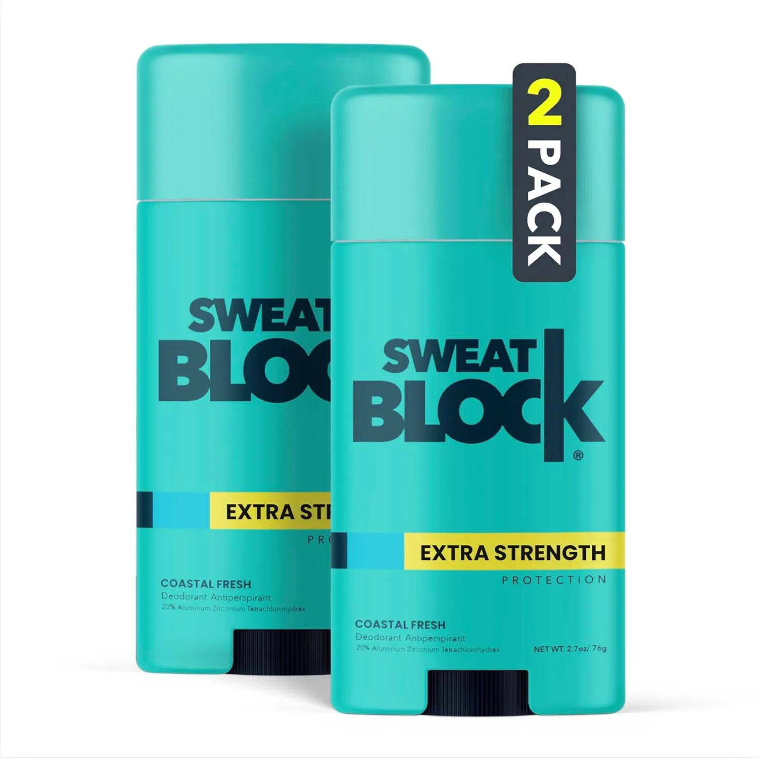 Твердый дезодорант-антиперспирант SweatBlock Regular Strength Sweatblock