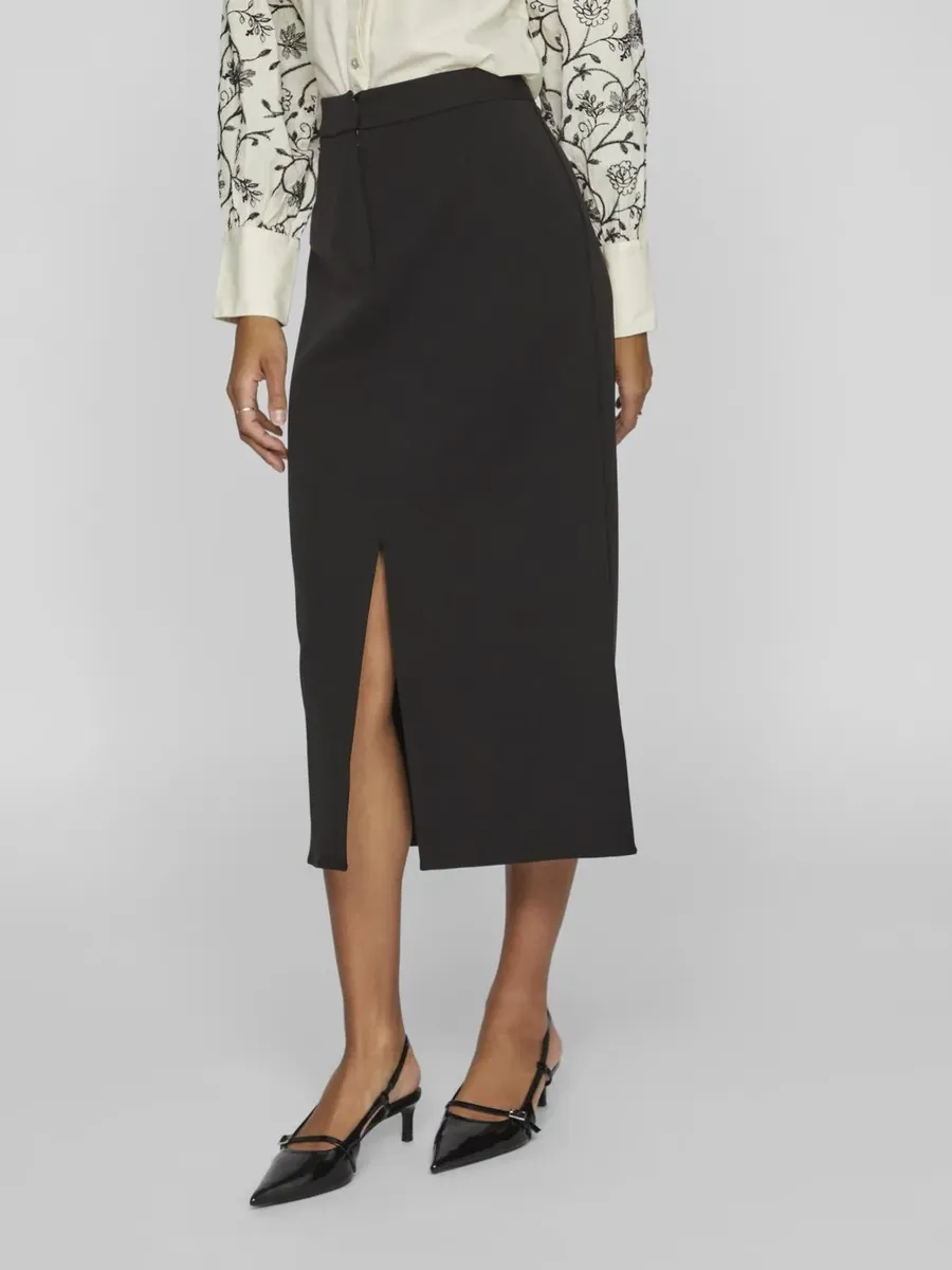 

Юбка макси Vila "VIVARONE HW LONG SKIRT - NOOS", черный