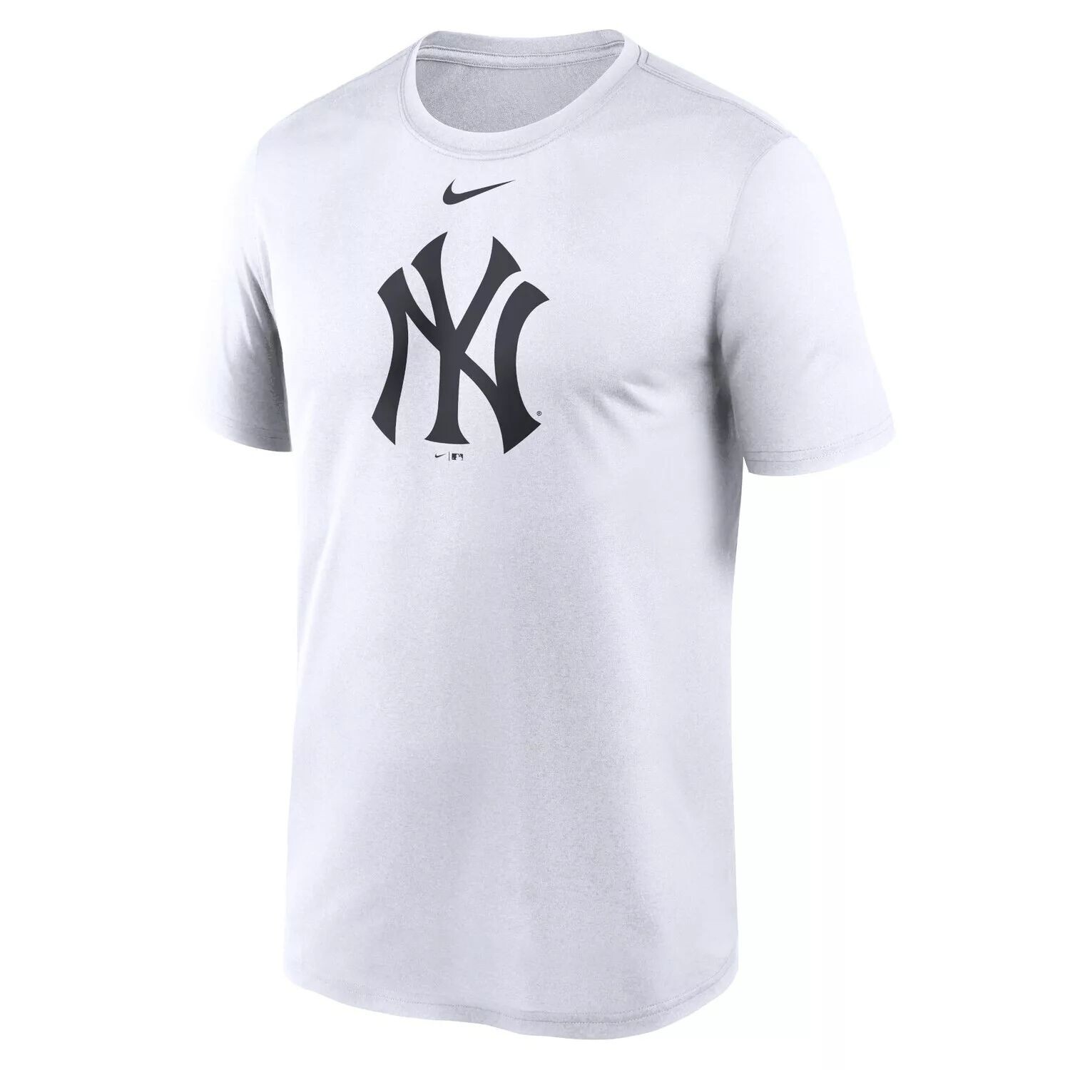Мужская белая футболка с логотипом Nike New York Yankees New Legend — фото 2