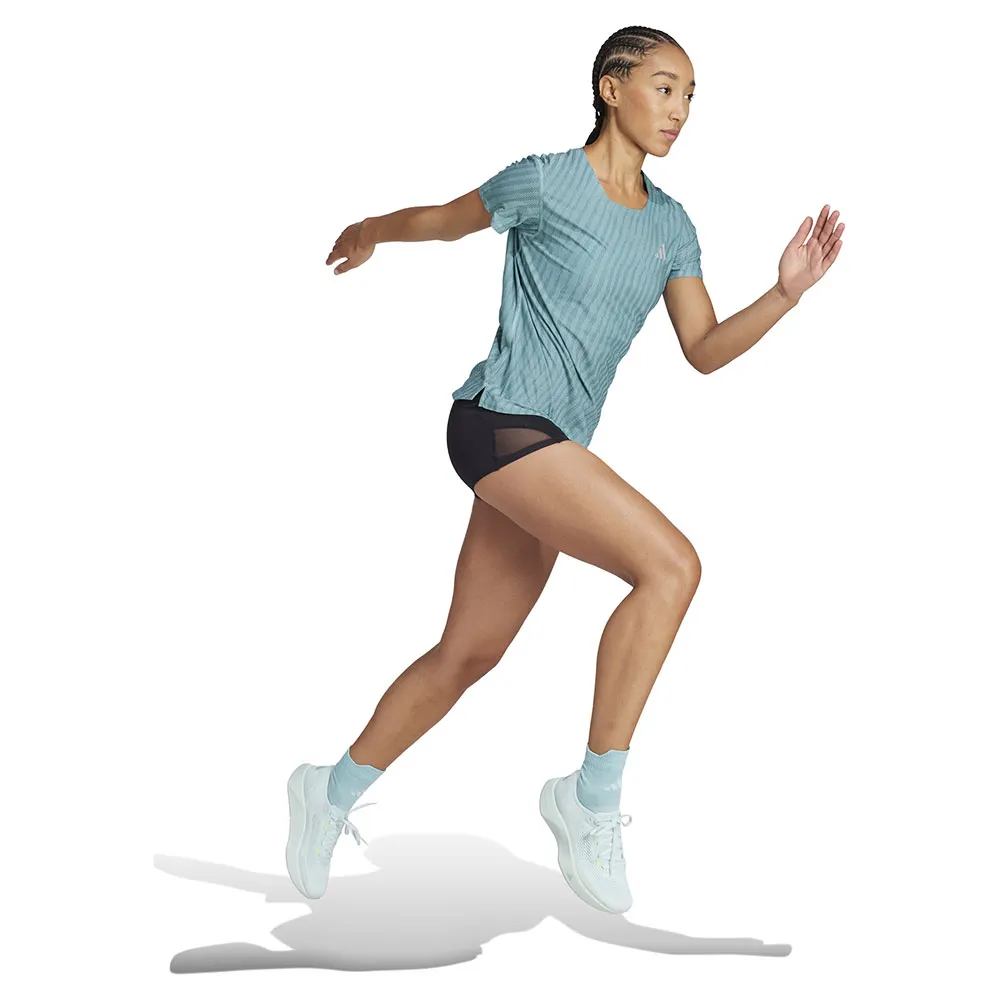 Футболка с коротким рукавом спортивная adidas Adi365 Running Climacool+, синий — фото 3