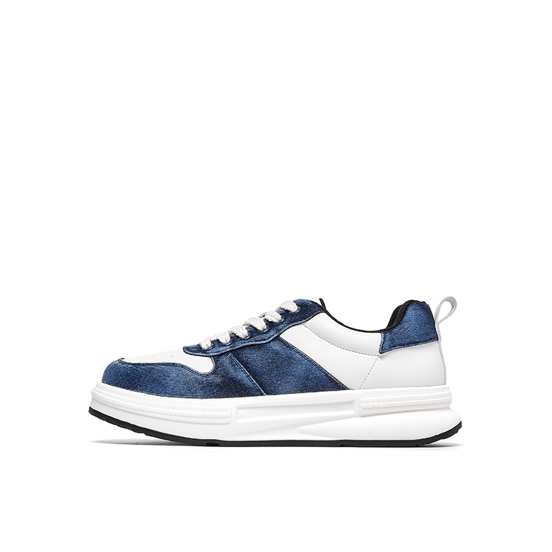 

Нескользящие износостойкие низкие мужские кроссовки Lee Cooper, Beige Blue