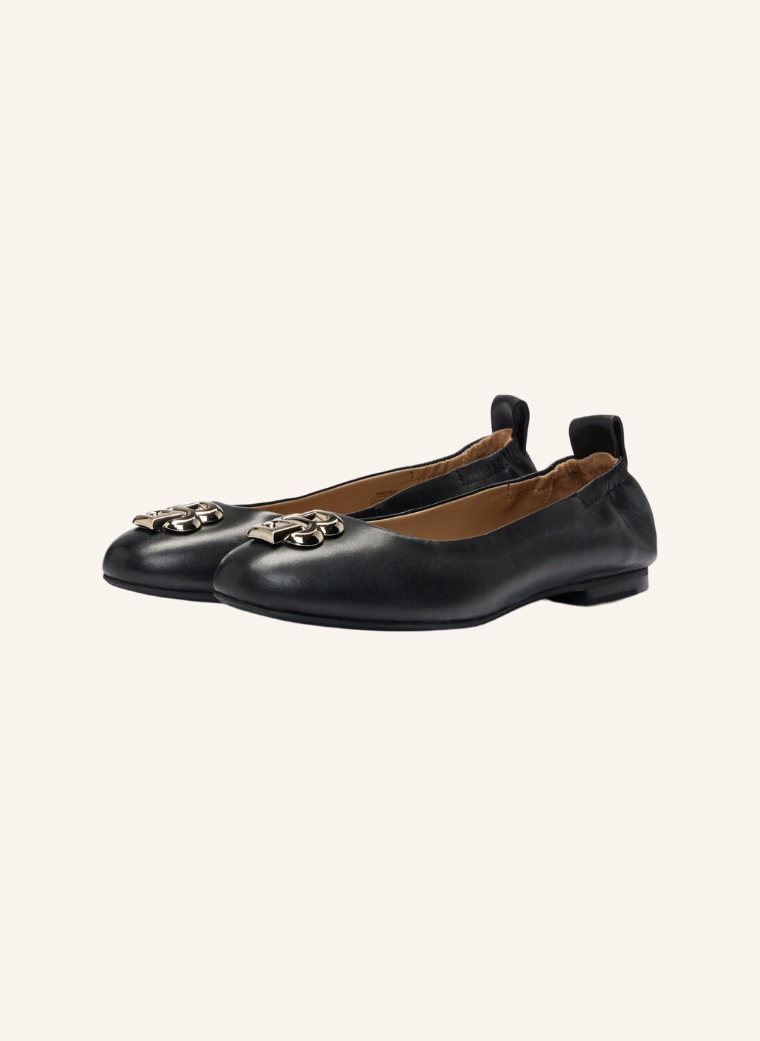 

Туфли на плоской подошве dasy_ballerina_nabb Boss, черный