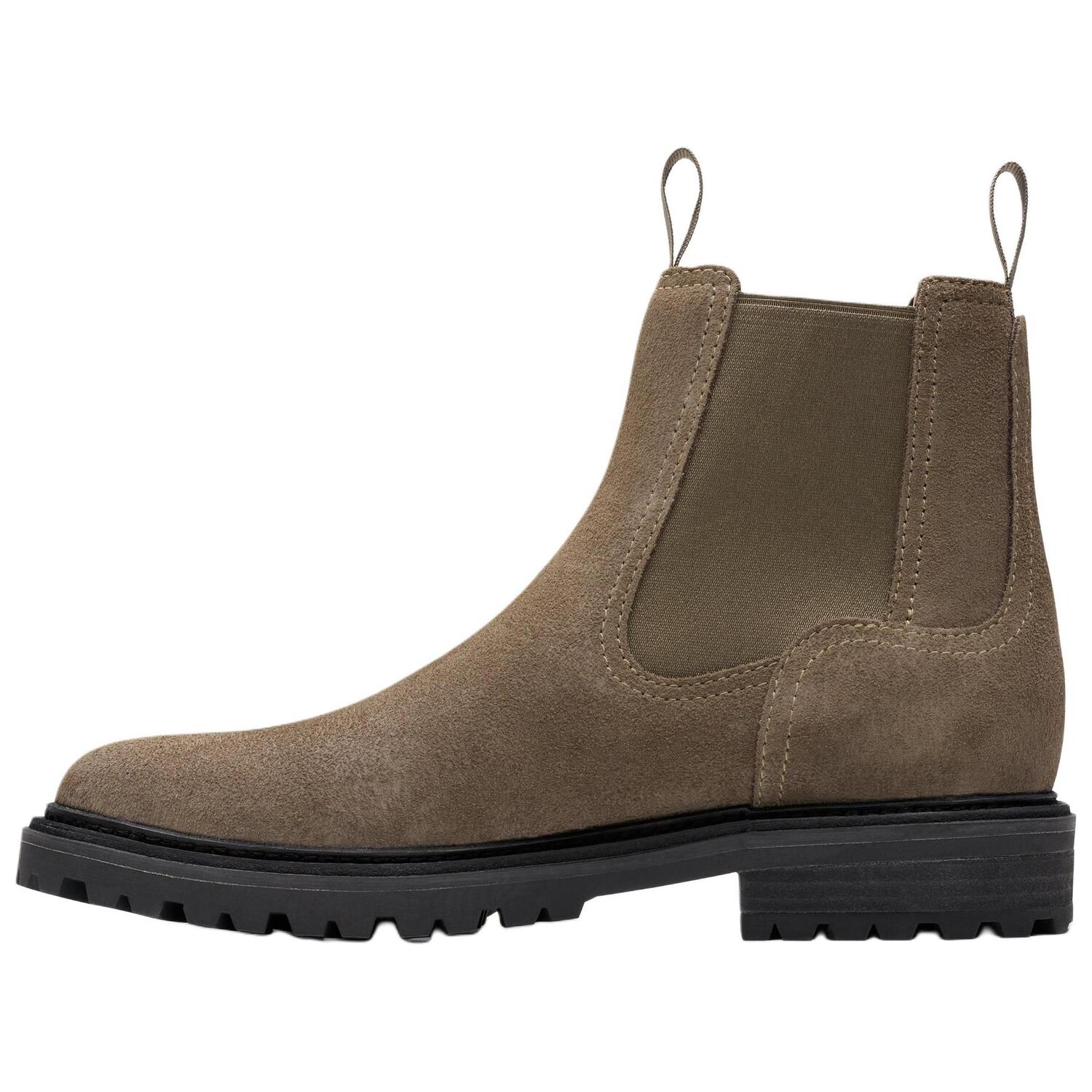 

Ботинки Челси мужские серый Clarks