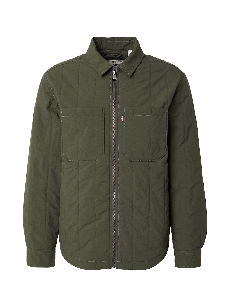 

Куртка межсезонная LEVI'S Kyren Overshirt, темно-зеленый