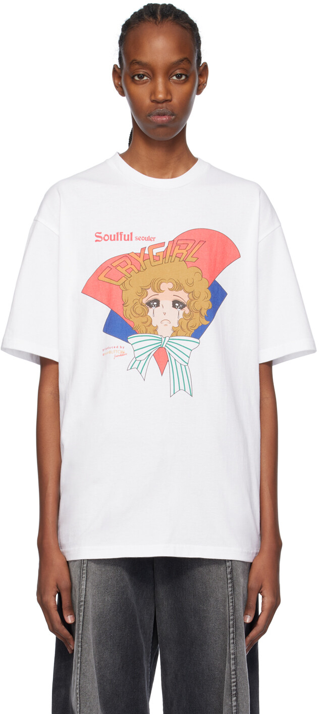 

Эксклюзивная футболка ENE Oulful Crying Girl Pushbutton