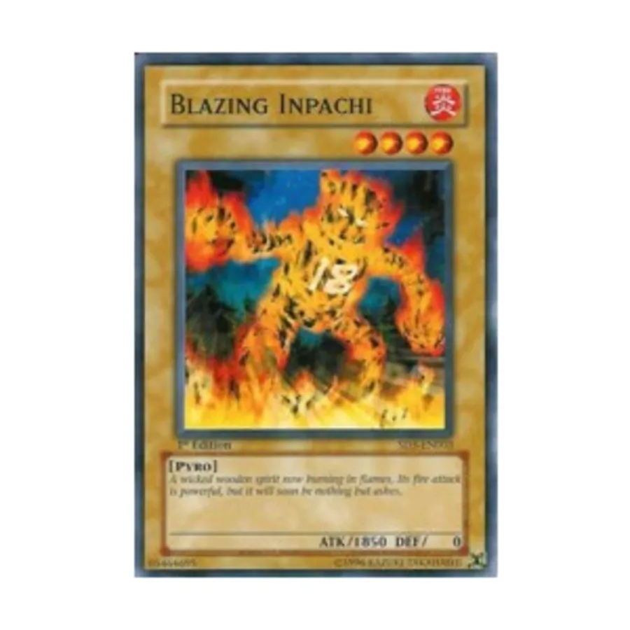 

CCG Пылающий Инпачи (Обычный), Yu-Gi-Oh - Structure Deck - Blaze of Destruction - Singles