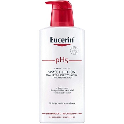 

Ph5 Лосьон для умывания тела и лица с помпой, 400 мл, Eucerin