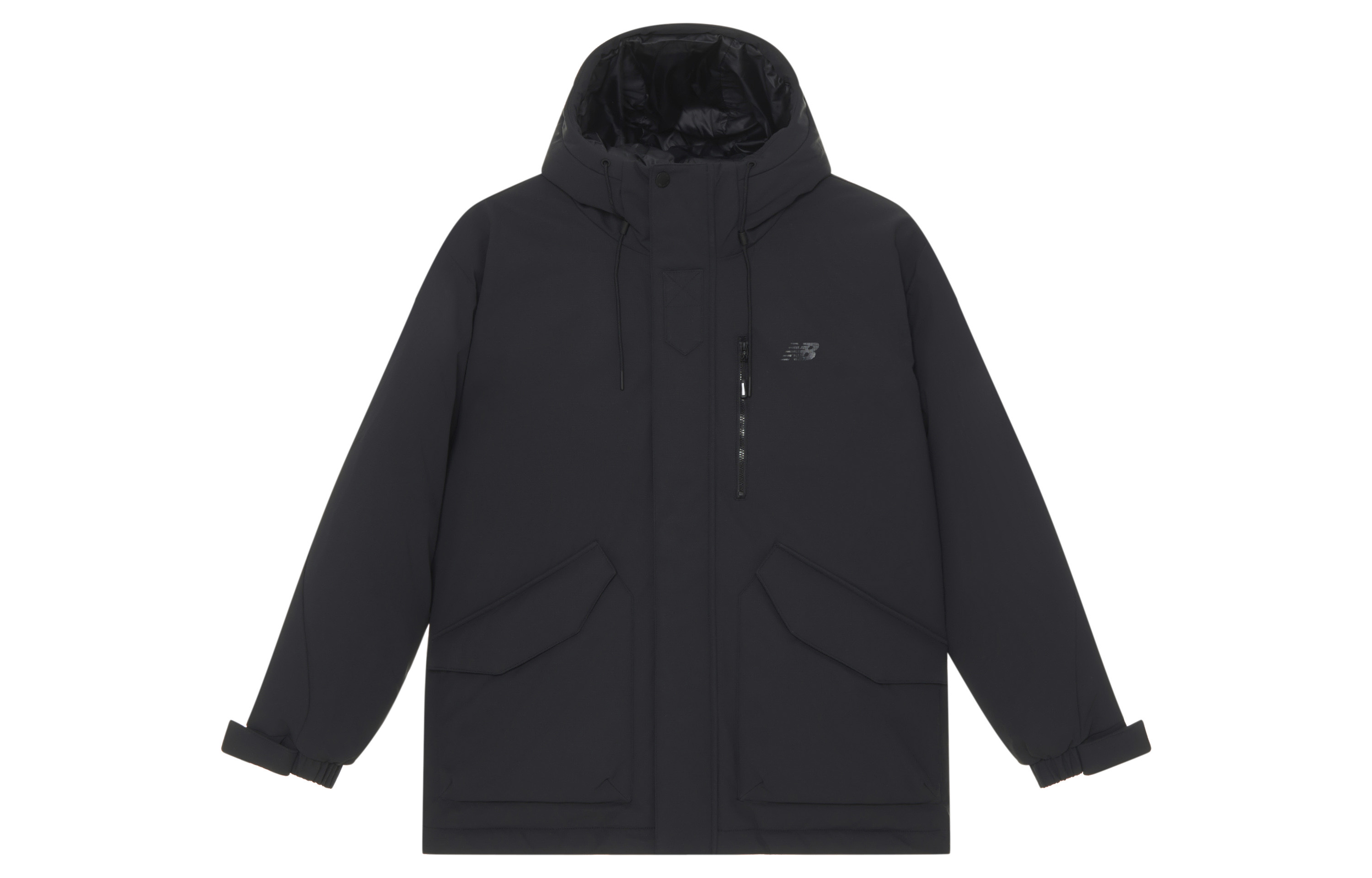 

New Balance Мужская черная куртка-пуховик Sports Life Collection, Черный, New Balance Мужская черная куртка-пуховик Sports Life Collection