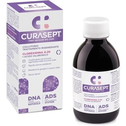 

Curasept ADS Восстанавливающее средство с хлоргексидином 0,20% для полоскания рта 200 мл