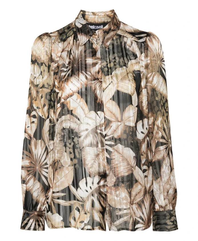 

Рубашка с длинными рукавами Just Cavalli, мультиколор