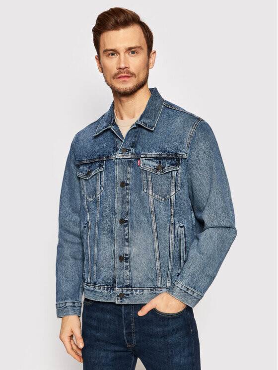 

Джинсовая куртка стандартного кроя Levi's, синий