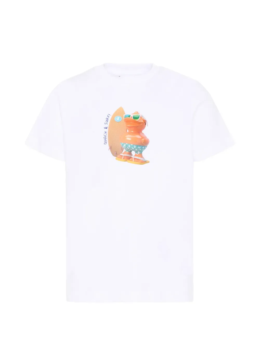 Футболка с короткими рукавами и графическим принтом Save The Duck Kids, белый