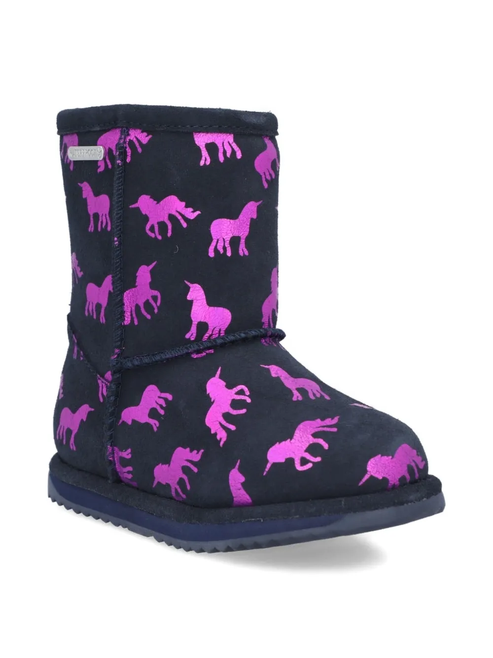 

Ботинки Rainbow Unicorn без застежек Emu Kids, синий
