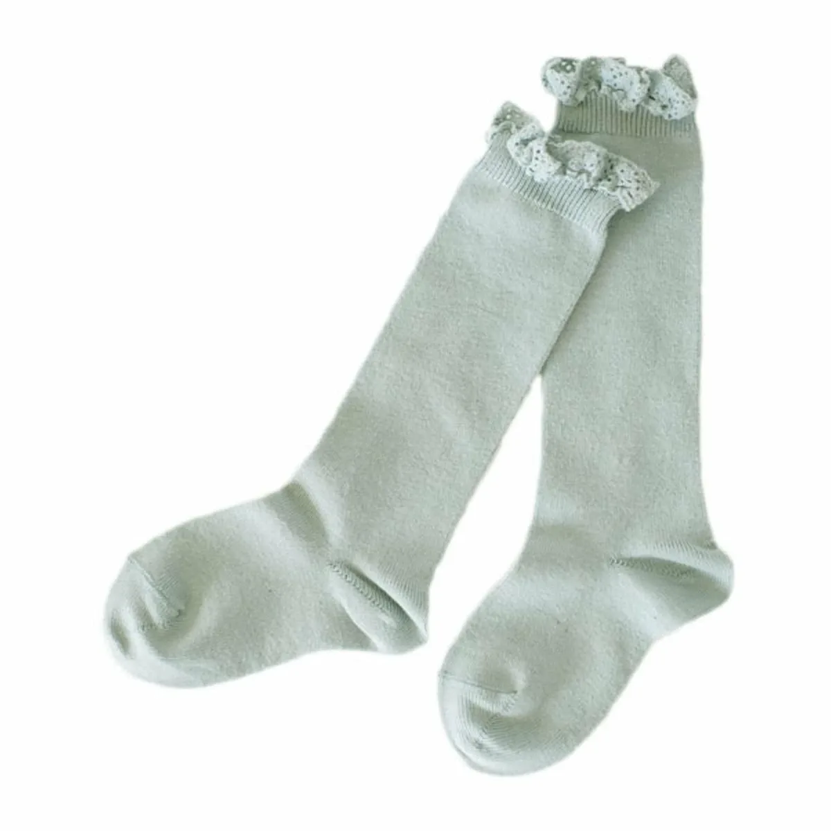 Детские гольфы Condor от 6 месяцев до 2 лет с кружевной отделкой по краям, идеально подходят для выпускных и церемоний поступления, Verdeseco
