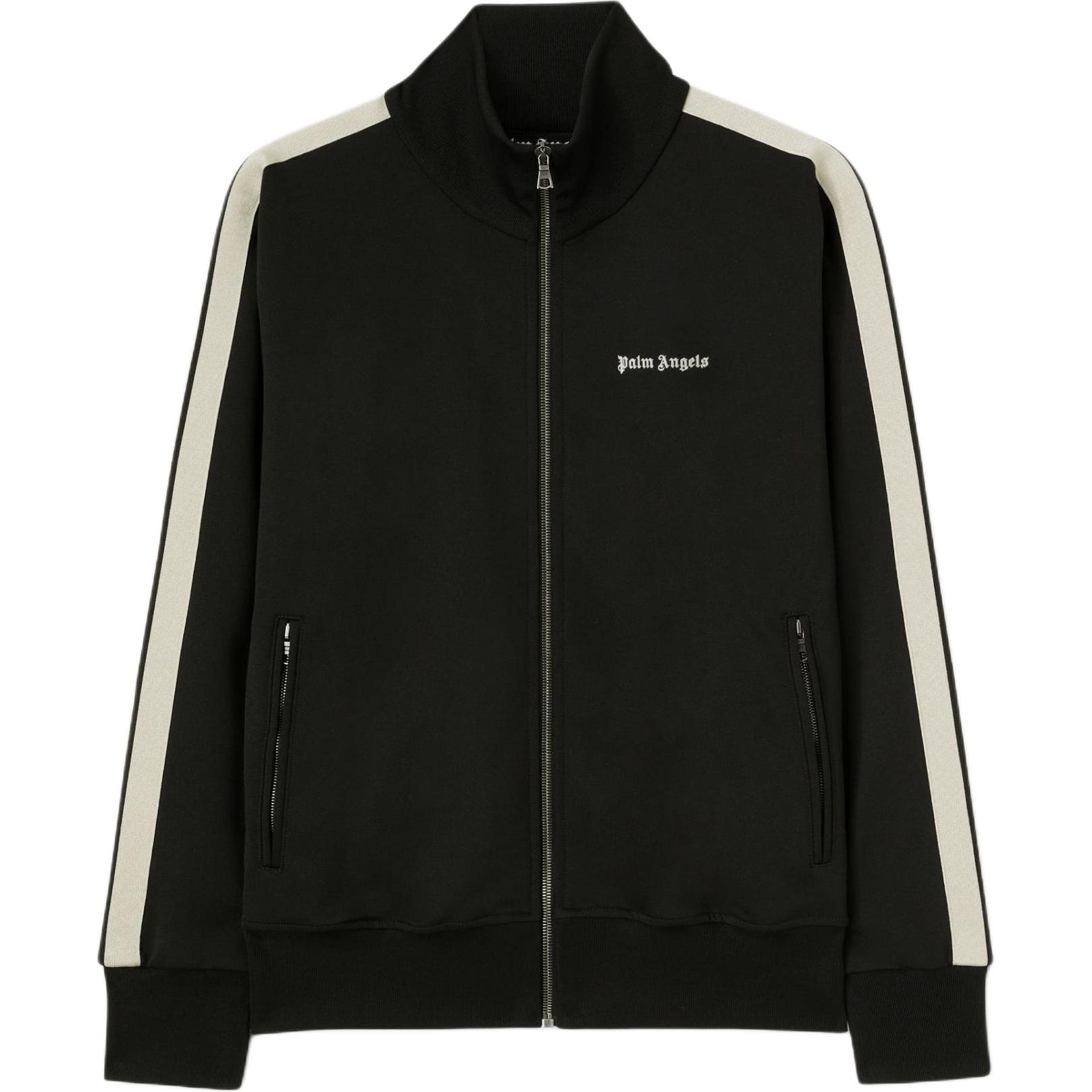 

PALM ANGELS Куртка спортивная с молнией и логотипом, Black