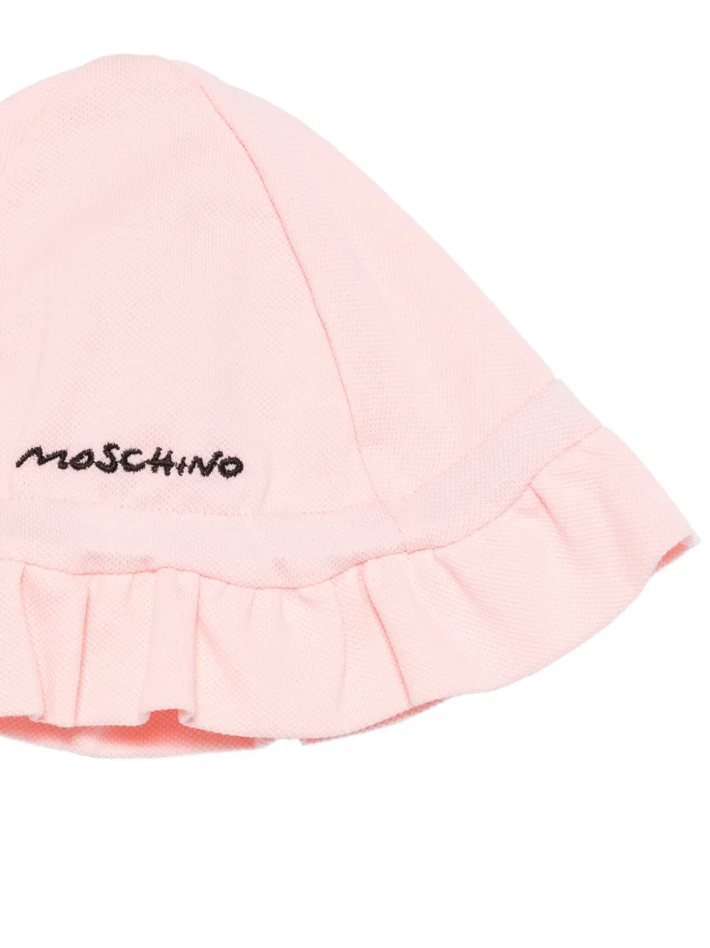 Комбинезон-тедди с цветочным принтом Moschino Kids, розовый — фото 2