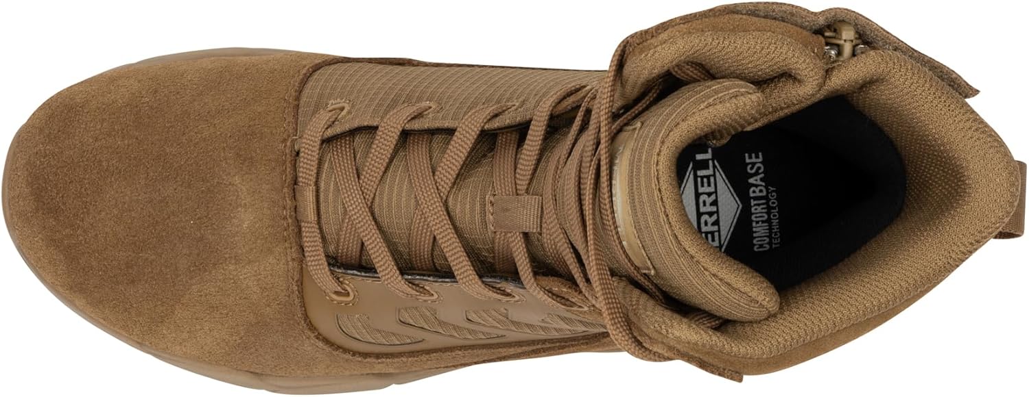 Мужские тактические водонепроницаемые ботинки Merrell Fullbench с молнией, 8, Coyote — фото 4