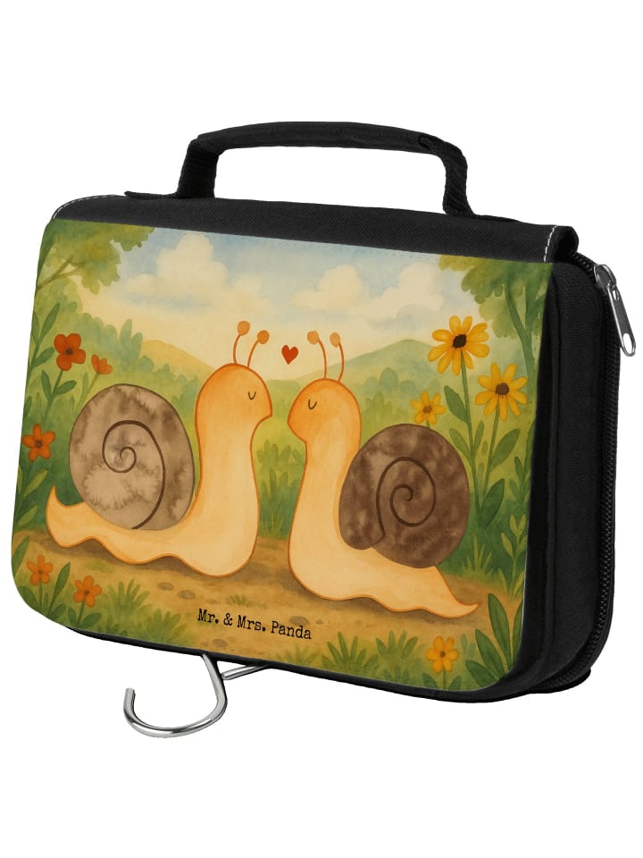 

Mr. & Mrs. Panda Пляжная сумка с изображением улитки и надписью "Любовь" без слогана, белого цвета