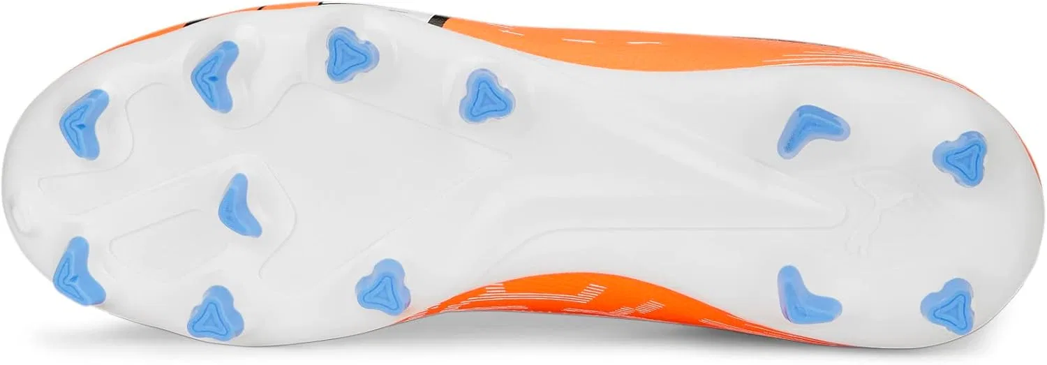 Женские кроссовки PUMA Ultra Play Firm для искусственного покрытия, 2-Ultra Orange Puma White Blue Glimmer — фото 3