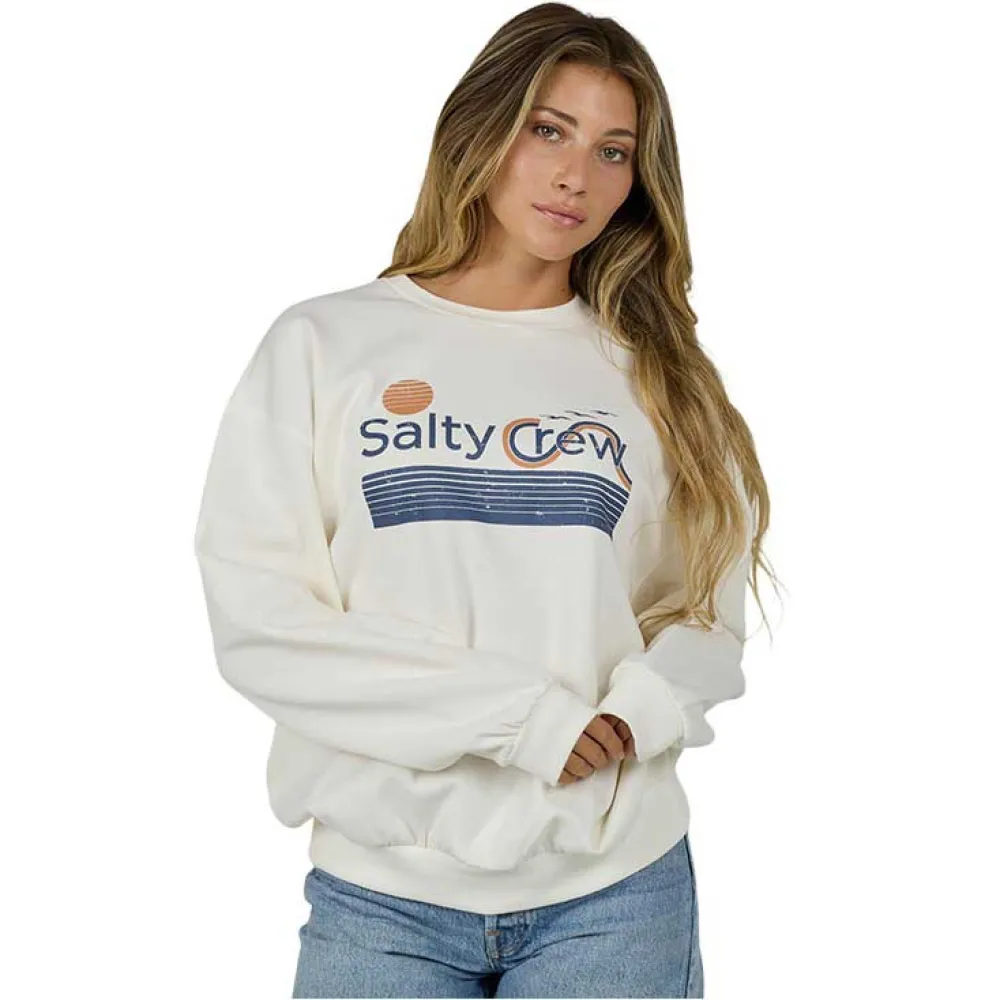 

Толстовка Salty Crew Sunny side crew, белый