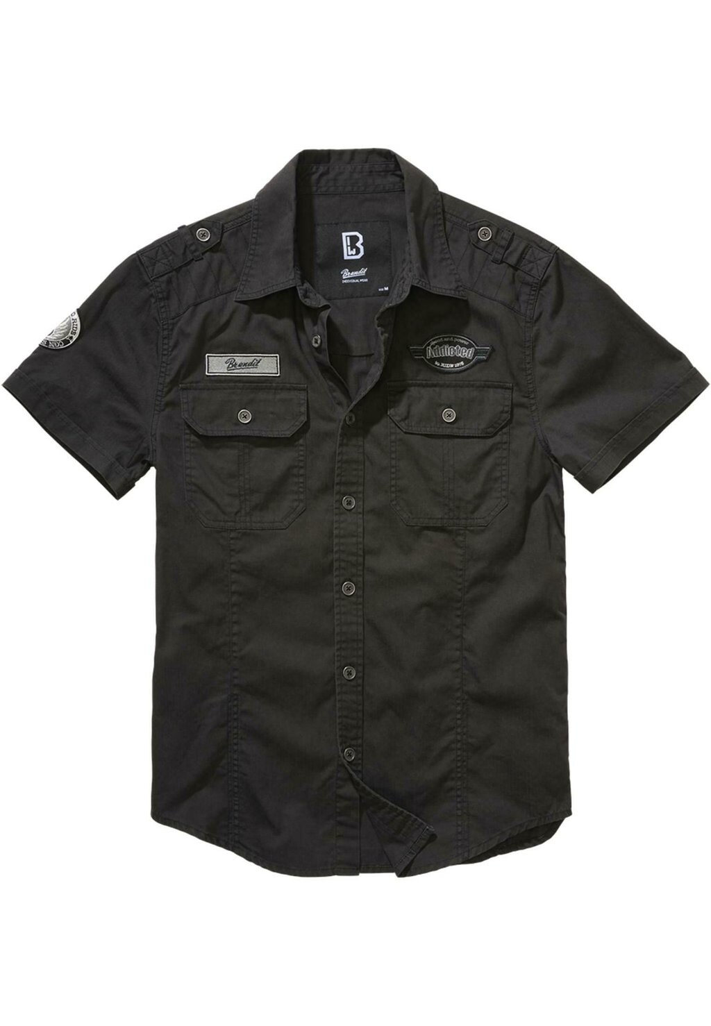 

Рубашка LUIS VINTAGE SHORT SLEEVE Brandit, цвет black