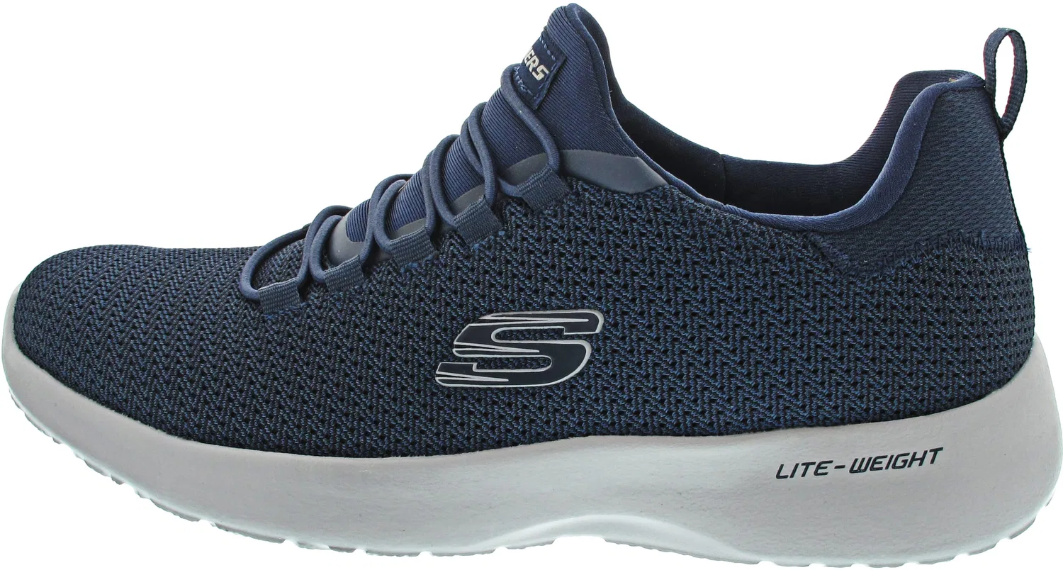 Сникерсы низкие с амортизацией Skechers, синий