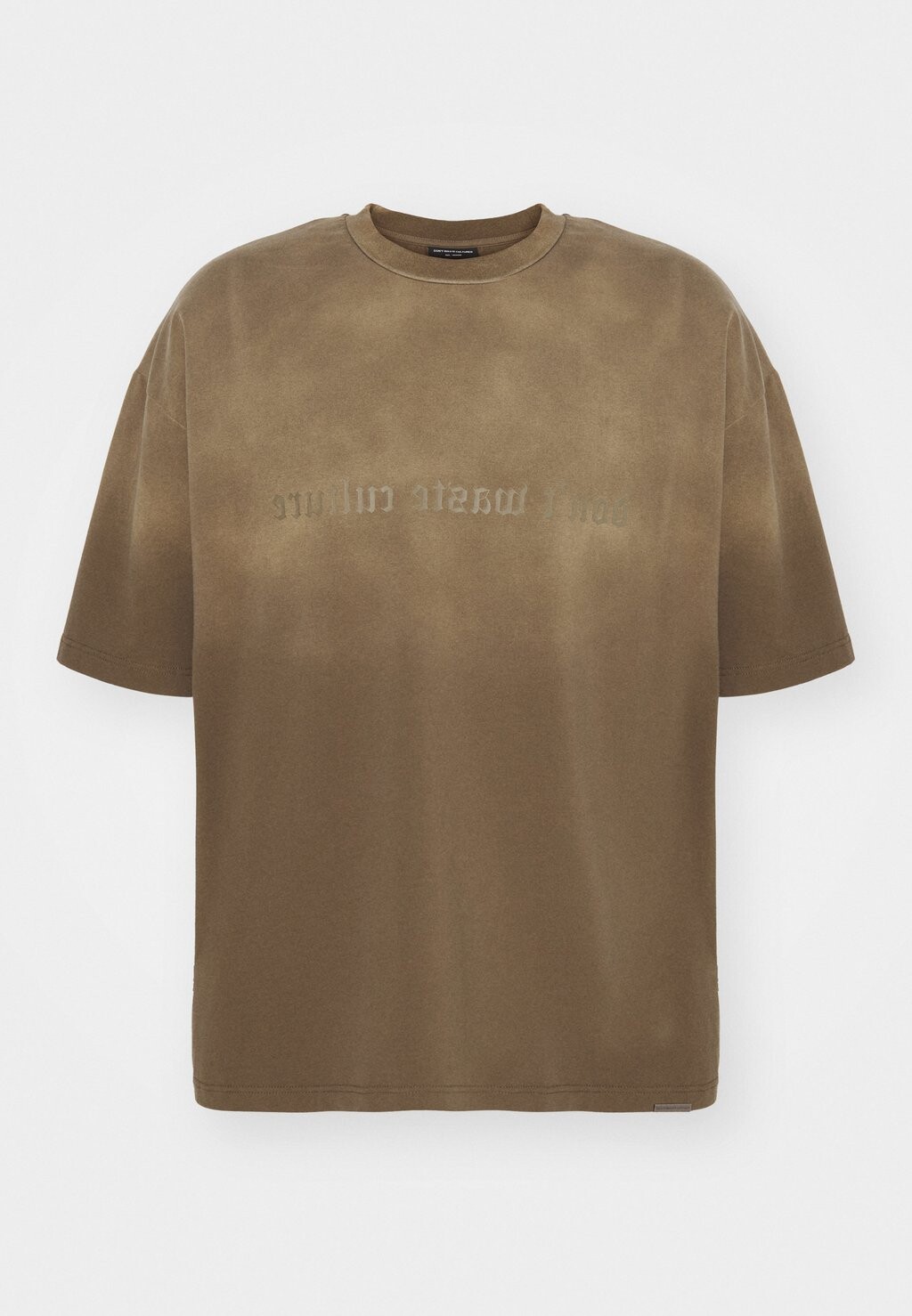 

Футболка с принтом ALWIN UNISEX Don't Waste Culture, серый