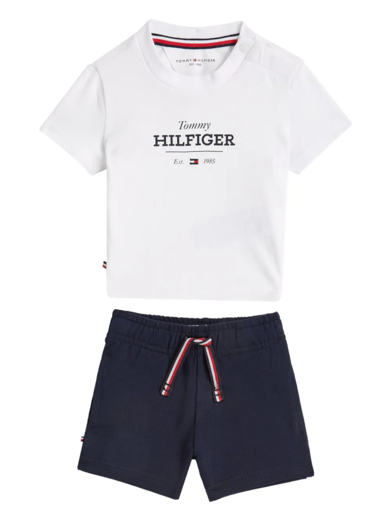 

Трикотажные шорты (комплект из двух штук) Tommy Hilfiger Junior, синий