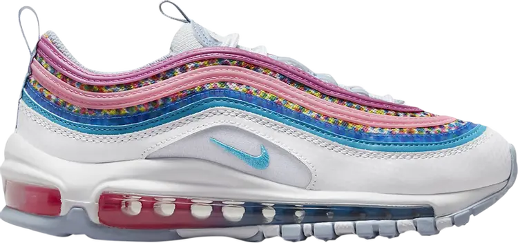 

Кроссовки Air Max 97 SE GS 'Bright Colors!', белый