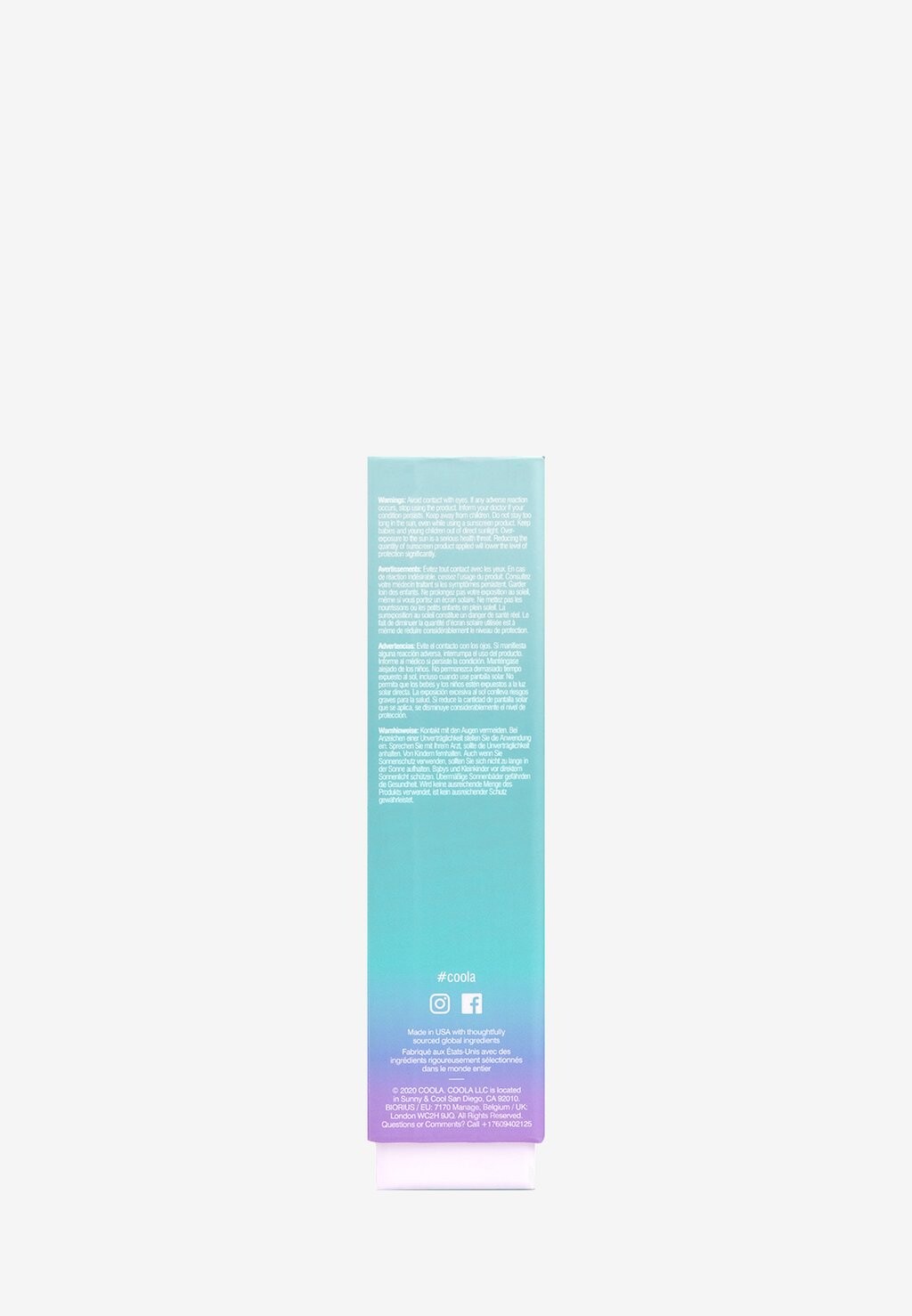 Фиксирующий спрей и фиксирующая пудра MAKEUP SETTING SPRAY SPF 30 GREEN TEA/ALOE 44ML Coola — фото 3