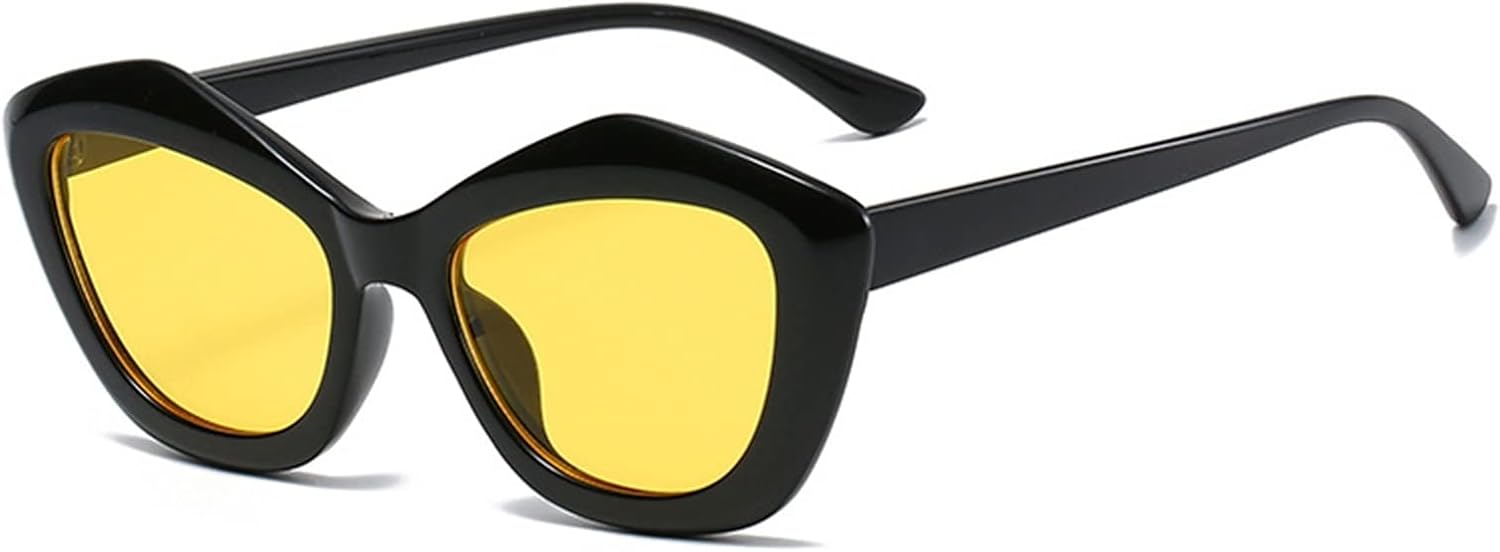 

Модные солнцезащитные очки в стиле хип-хоп 2026 года для мужчин и женщин, для защиты от солнца на открытом воздухе и на пляже (Цвет: F, Размер: Средний) MTZJH, One Color