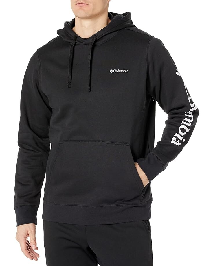 

Худи Columbia Trek Hoodie, цвет Black/CSC Sleeve Logo