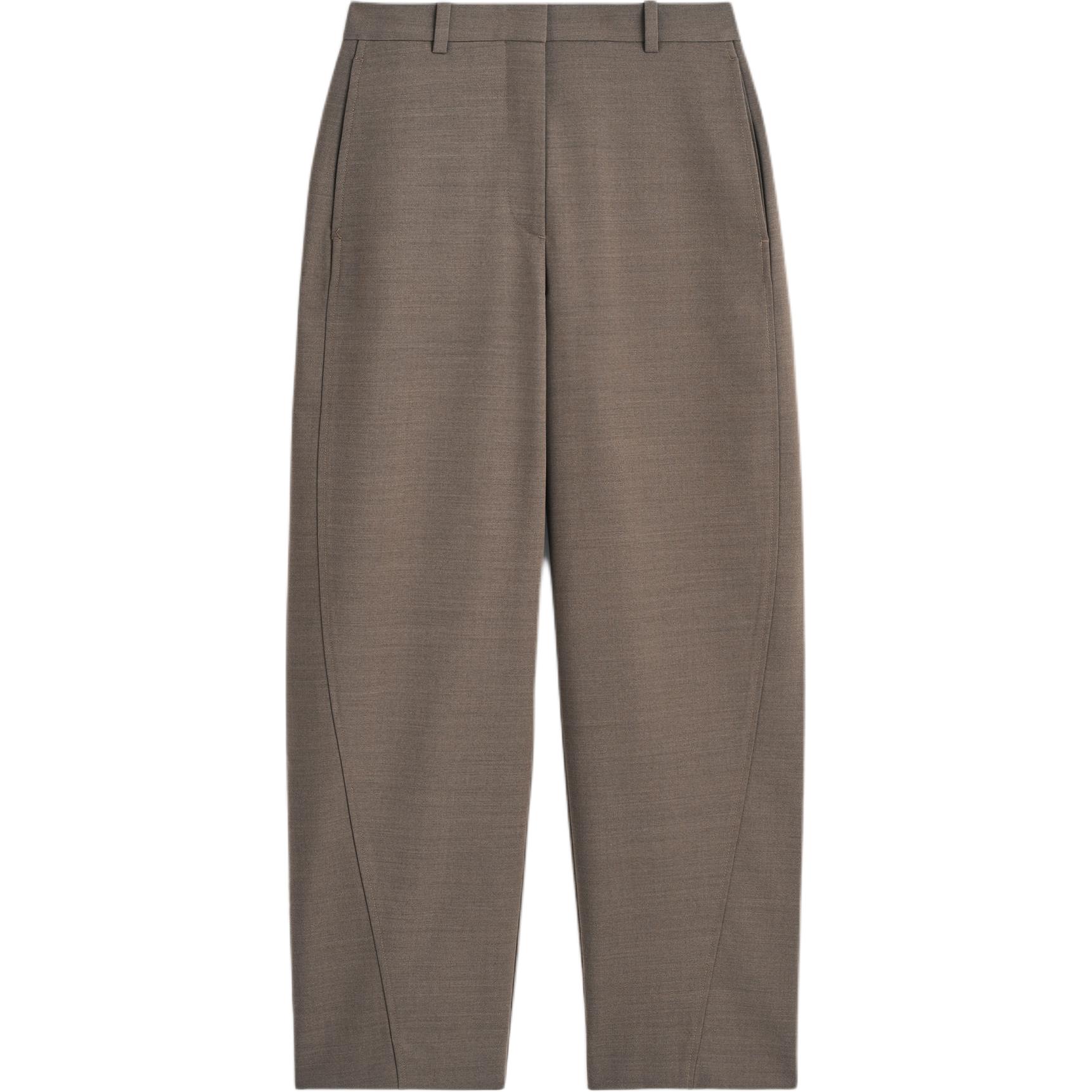 

COS Женские повседневные брюки коричневого цвета