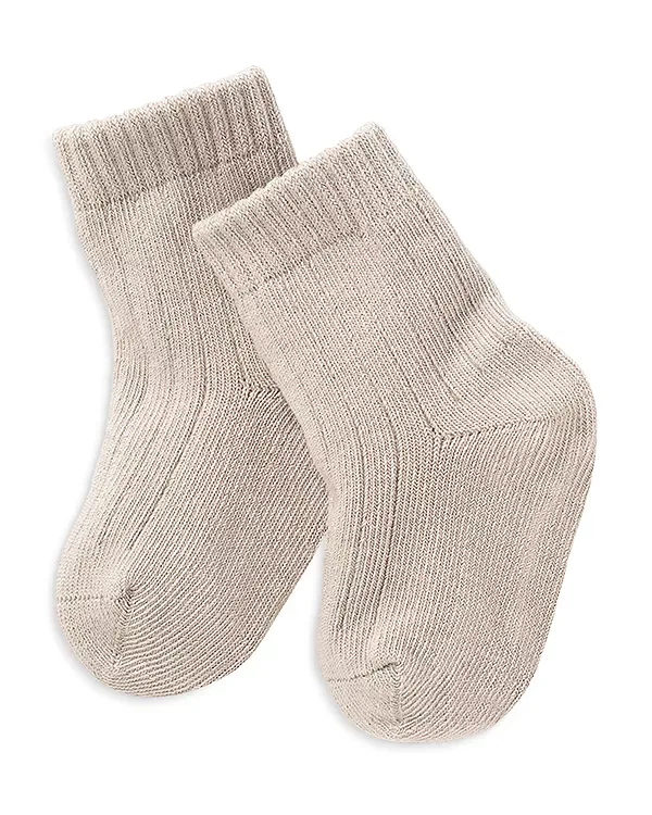 Носки из смесовой хлопковой ткани - для малышей Nuna, Beige