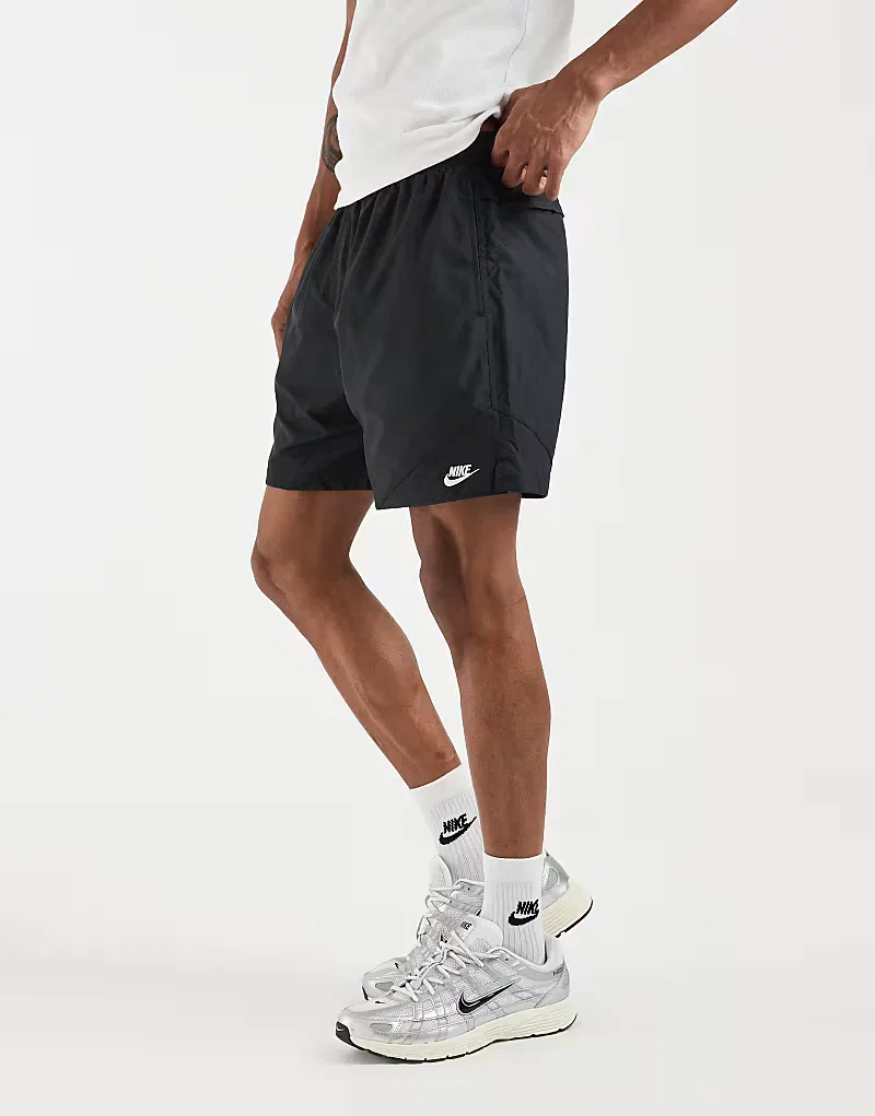 Легкие шорты Nike Windrunner, черный — фото 4