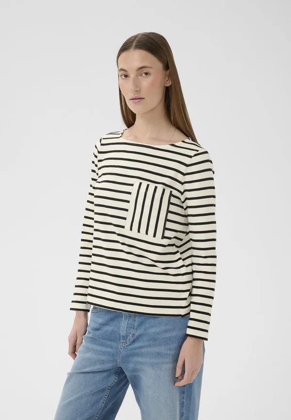 

Футболка с длинными рукавами dellaiw t Inwear, Whisper White Black Stripe, Белый, Футболка с длинными рукавами dellaiw t Inwear, Whisper White Black Stripe