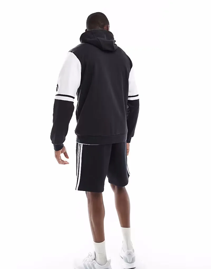 Adidas performance Толстовка Adidas Football Squadra 25 в черно-белом цвете — фото 4