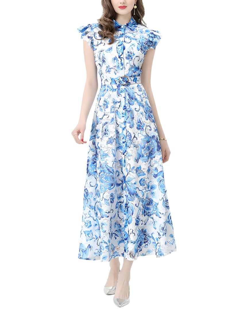 

Платье макси ELAINE, синий