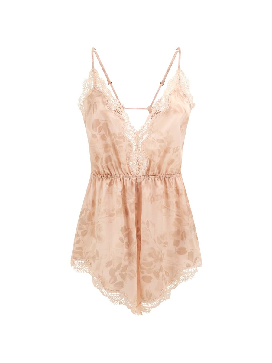 

Короткий пижамный комплект GUESS Louise, цвет Powder/Dusky pink
